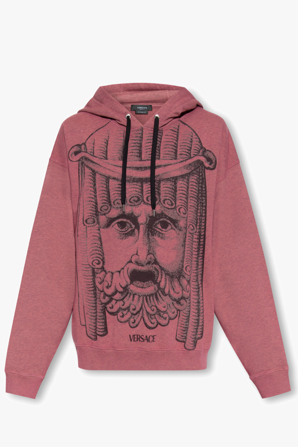 Versace ‘Le Maschere’ printed hoodie
