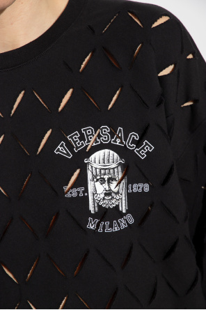 Versace Sweatshirt Beleben with slits