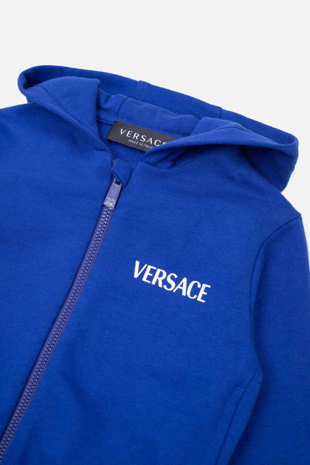 Versace Kids Zip-up Isabel hoodie