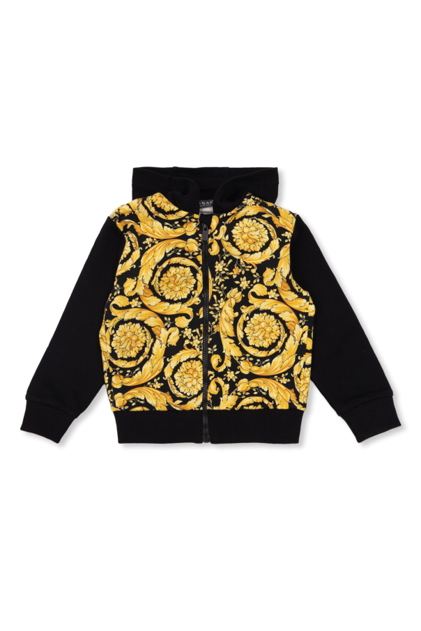 Versace Kids Printed osu2763 hoodie