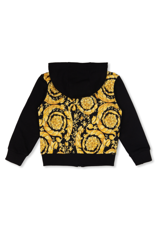 Versace Kids Printed osu2763 hoodie