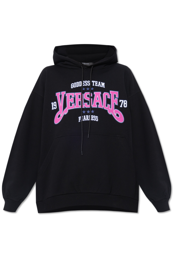 Printed hoodie od Versace