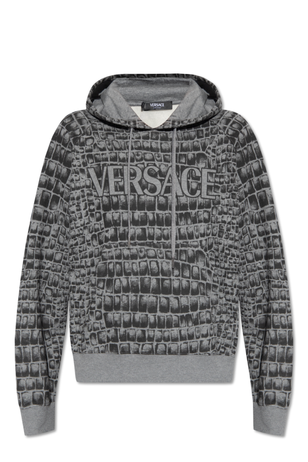 Embellished hoodie od Versace