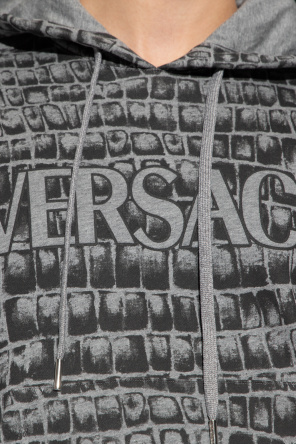 Versace Embellished hoodie