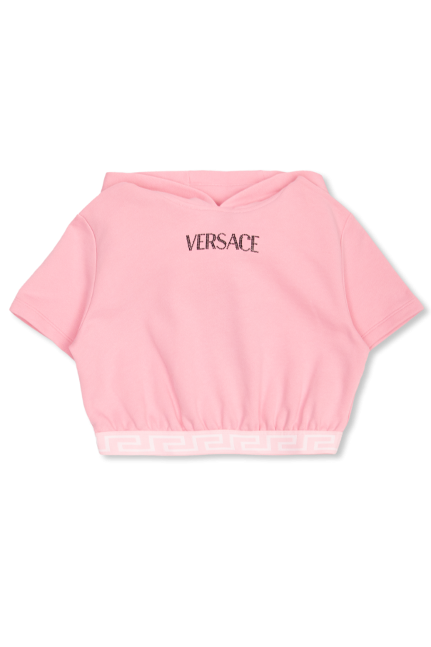 Logo hoodie od Versace Kids