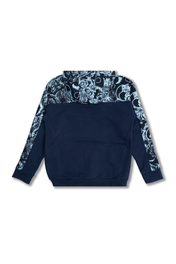 Versace Kids Patterned hoodie