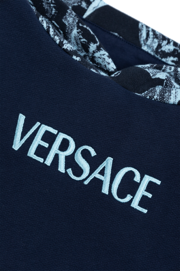 Versace Kids Patterned hoodie