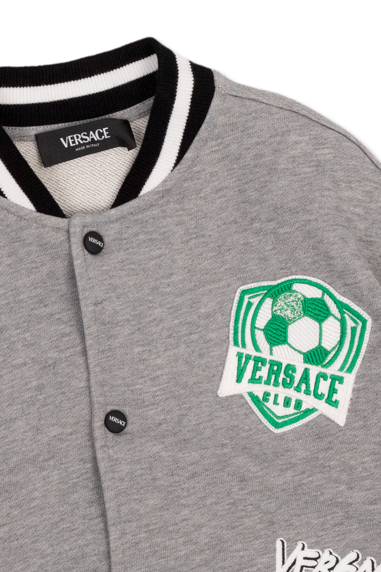 Versace Kids Sweatshirt with patches