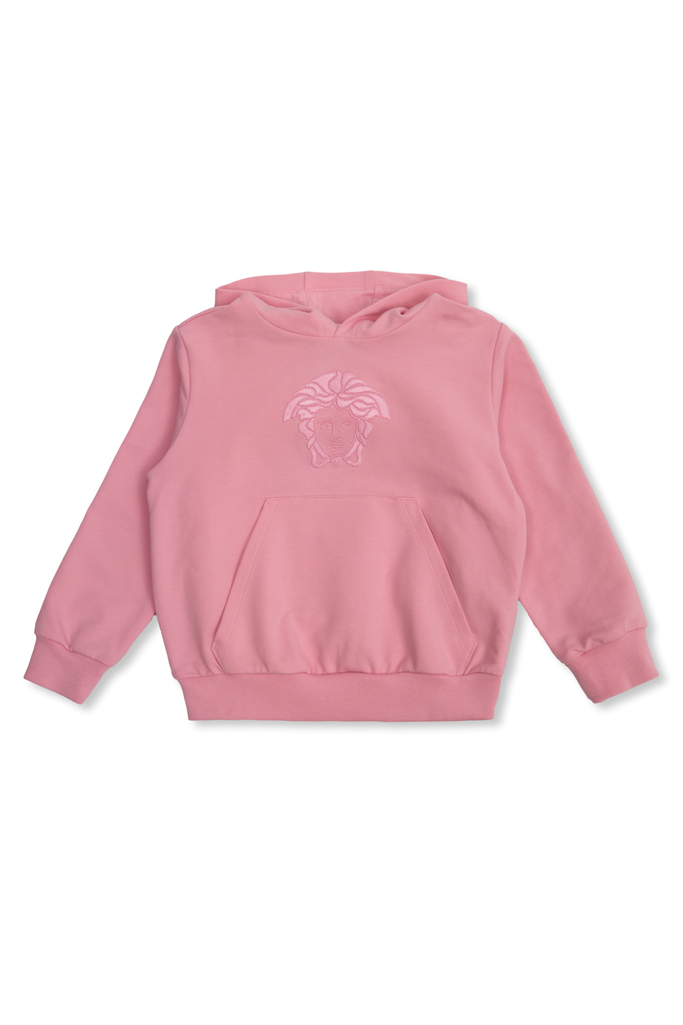 Versace Kids Hoodie with Medusa head