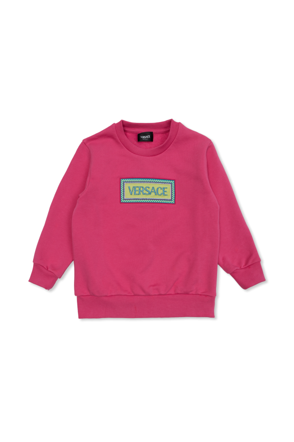 Sweatshirt with logo od Versace Kids