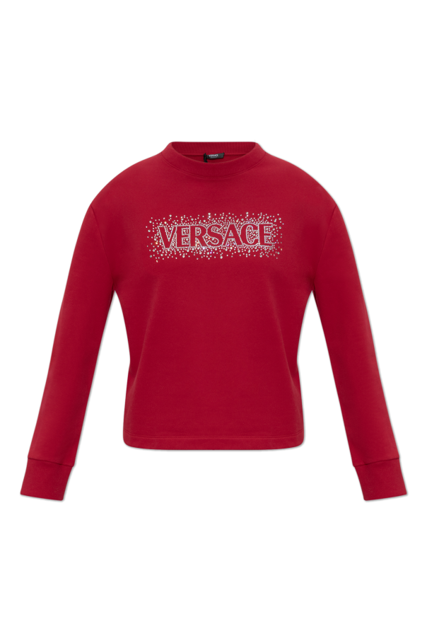 Sweatshirt with Shimmering Crystals, zdjęcie 1 Sweatshirt with Shimmering Crystals od Versace