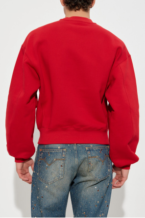 Versace Sudadera con lentejuelas brillantes