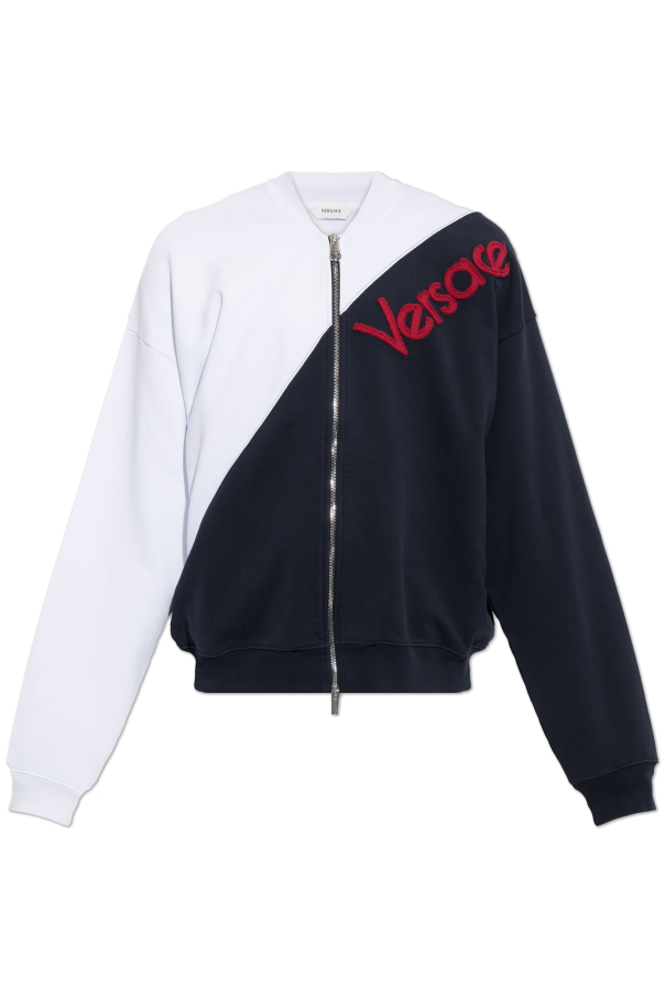 Zip-up sweatshirt od Versace