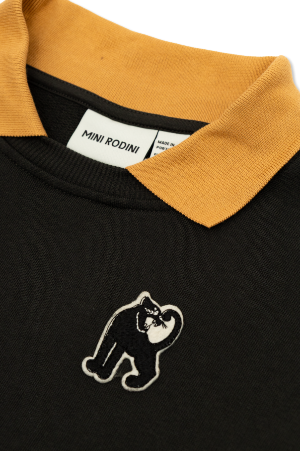 Mini Rodini Bluza z kołnierzem