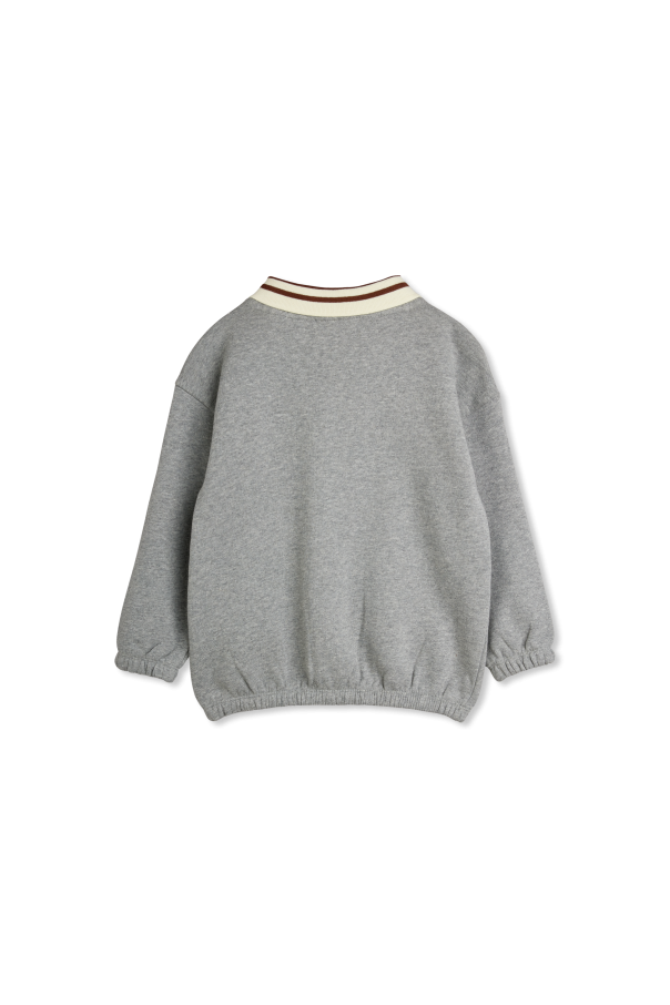 Mini Rodini Sweatshirt with a collar