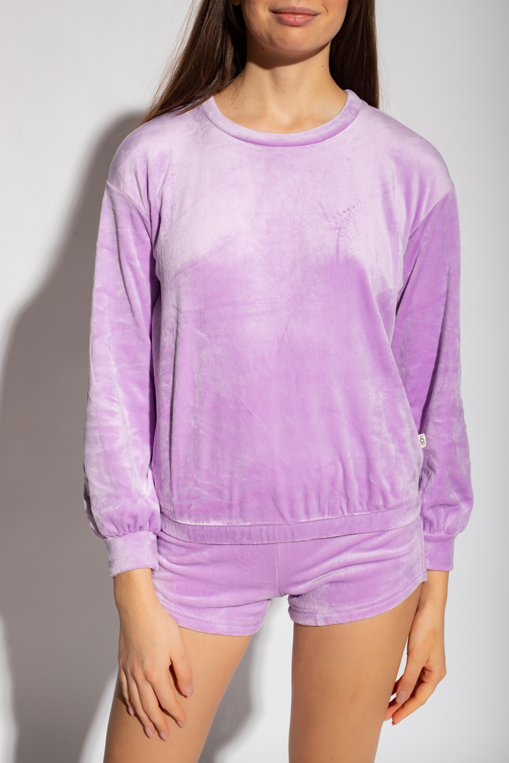 UGG ‘Shanara’ sweatshirt with velvet finish