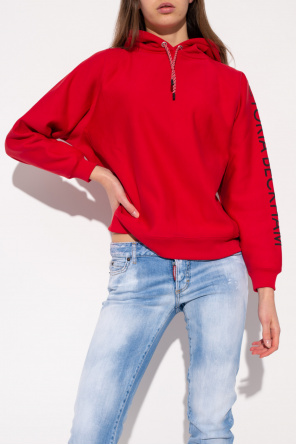 Victoria Beckham Tall Varsity Man Pocket Sweatshirt