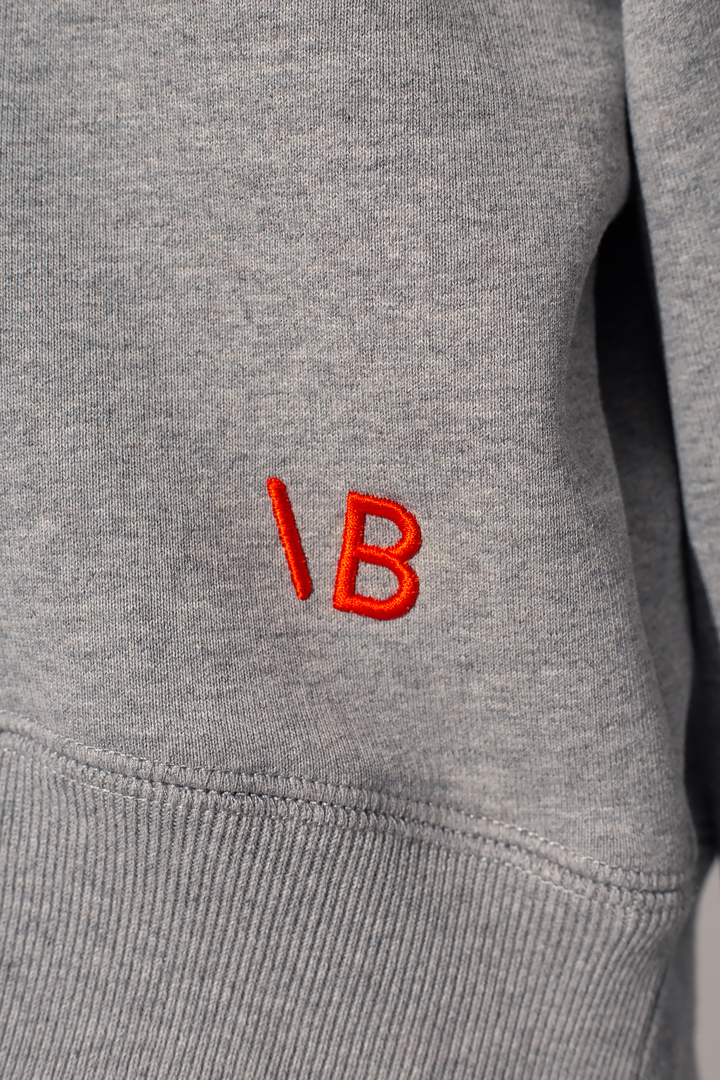 Victoria Beckham embroidered logo sweatshirt Blu