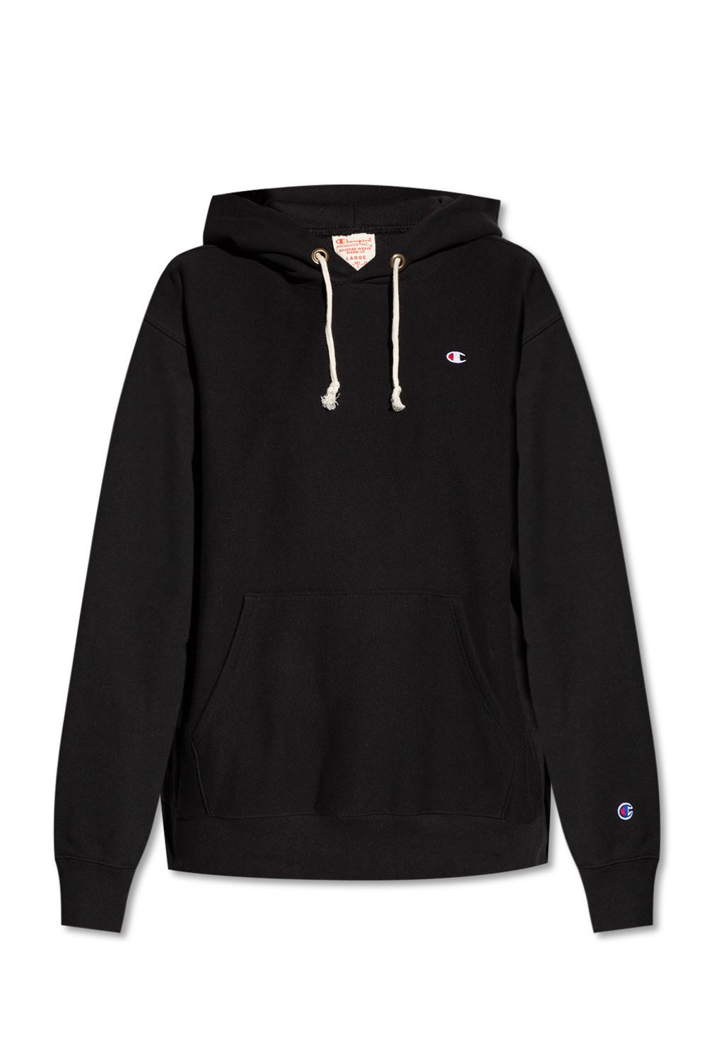 Champion Logo Showcases hoodie