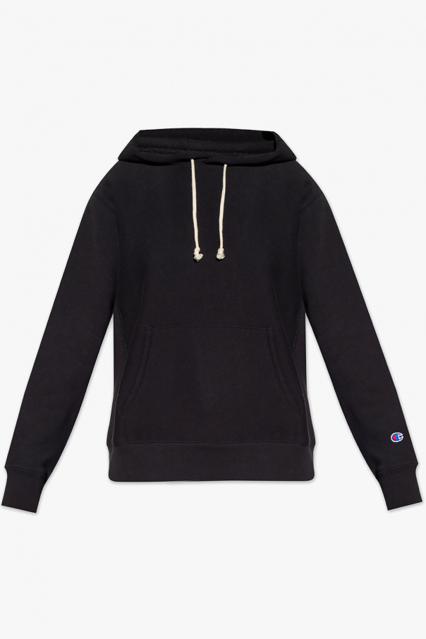 Champion Hoodie with logo patch