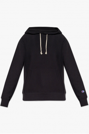 Hoodie with logo patch od Champion