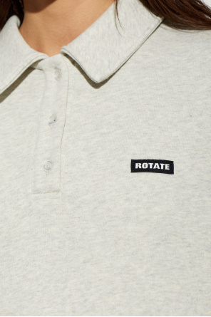 ROTATE Polokošeľa s nášivkou s logom