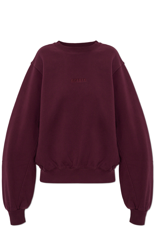 Sweatshirt with embroidered logo od ROTATE