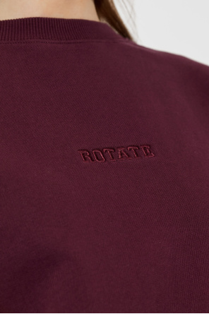 ROTATE Sweatshirt with embroidered logo