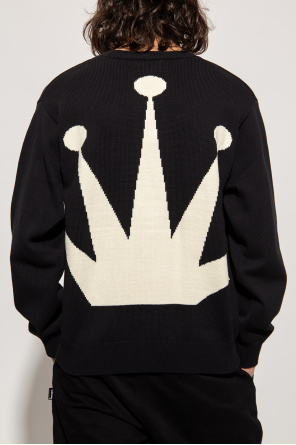 Stussy ‘Crown’ embroidered sweater