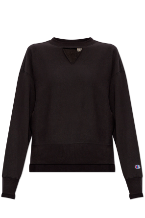 The North Face Tech sweatshirt in wit od Champion