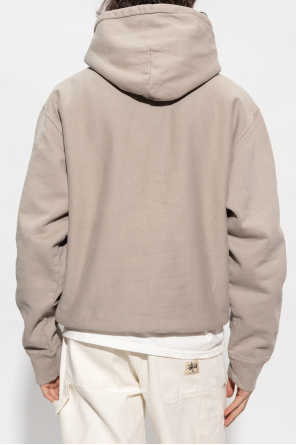 Stussy Hoodie Taupe with logo