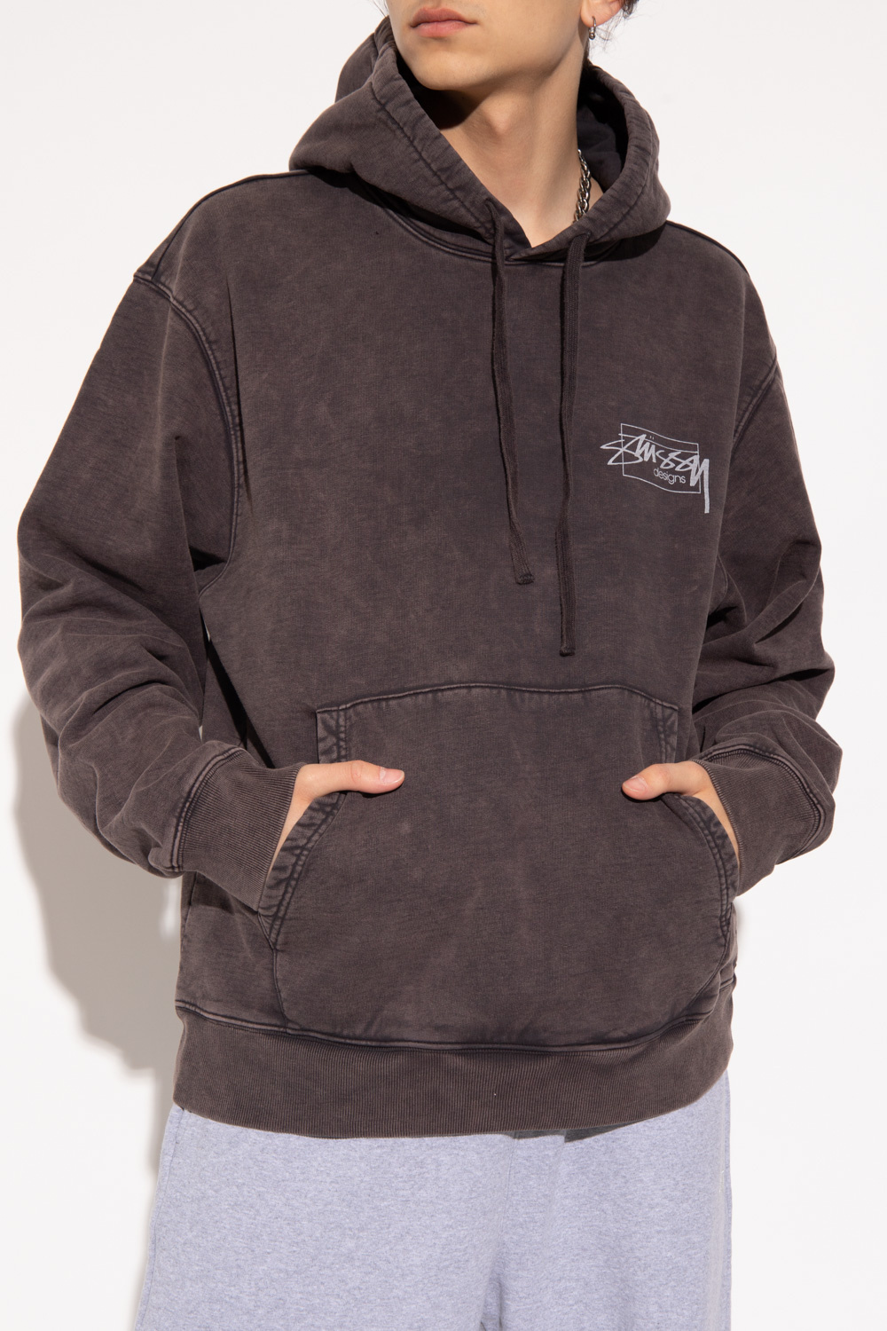 Stussy Logo-printed hoodie