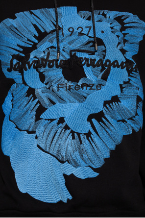 Salvatore Ferragamo Embroidered hoodie