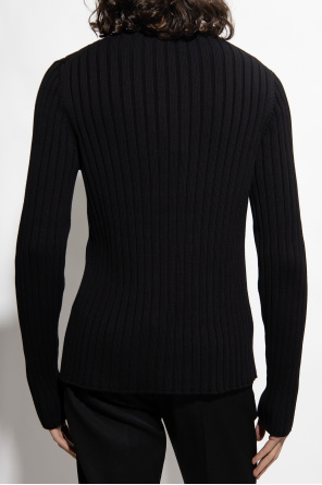 FERRAGAMO Prążkowany sweter