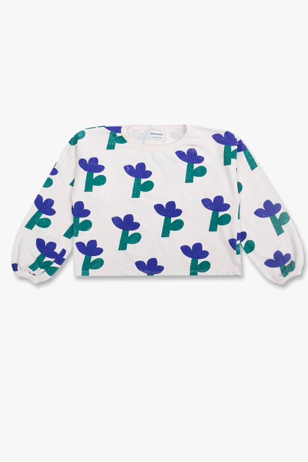 Bobo Choses Sweatshirt with floral motif