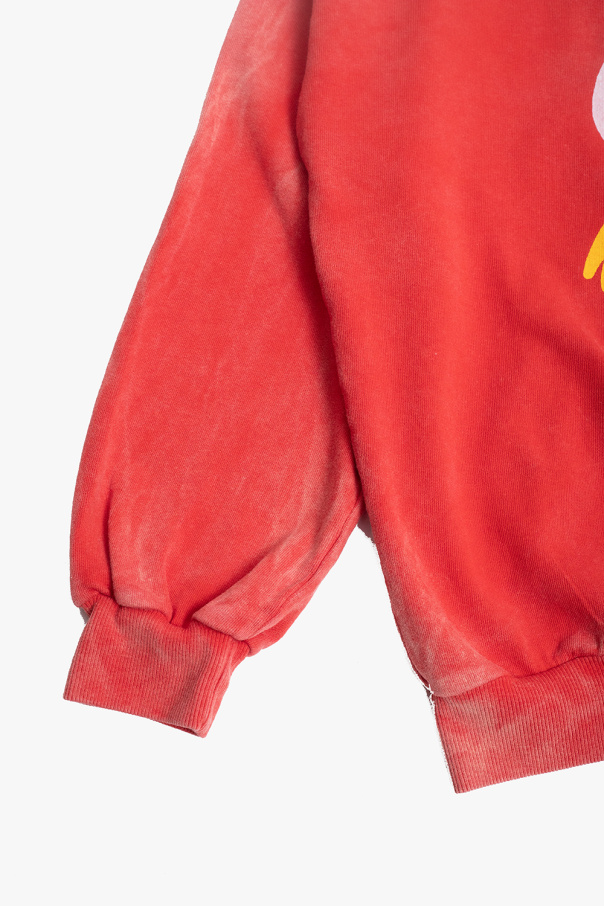 Bobo Choses Runner sweatshirt with vintage effect