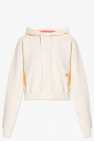 Victoria Beckham Cropped hoodie Astro with logo