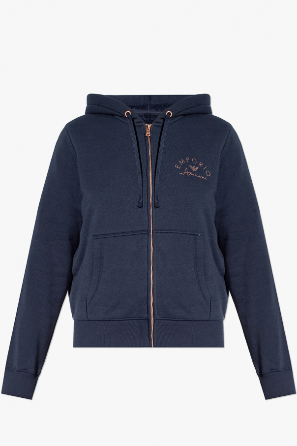 Emporio concealed armani Zip-up hoodie