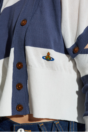 Vivienne Westwood Cardigan mit abnehmbaren Ärmeln