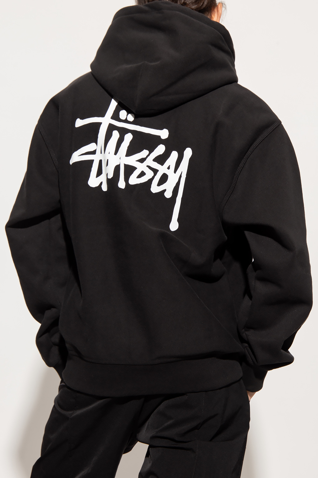 Stussy MA-1-printed hoodie