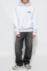 Stussy GREY Hoodie with logo