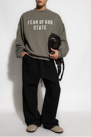 Sudadera con logo bordado od Fear Of God Essentials