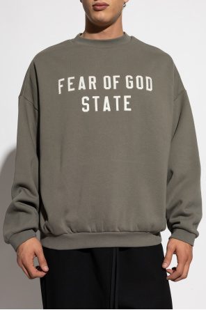 Fear Of God Essentials Bluza z wyszytym logo