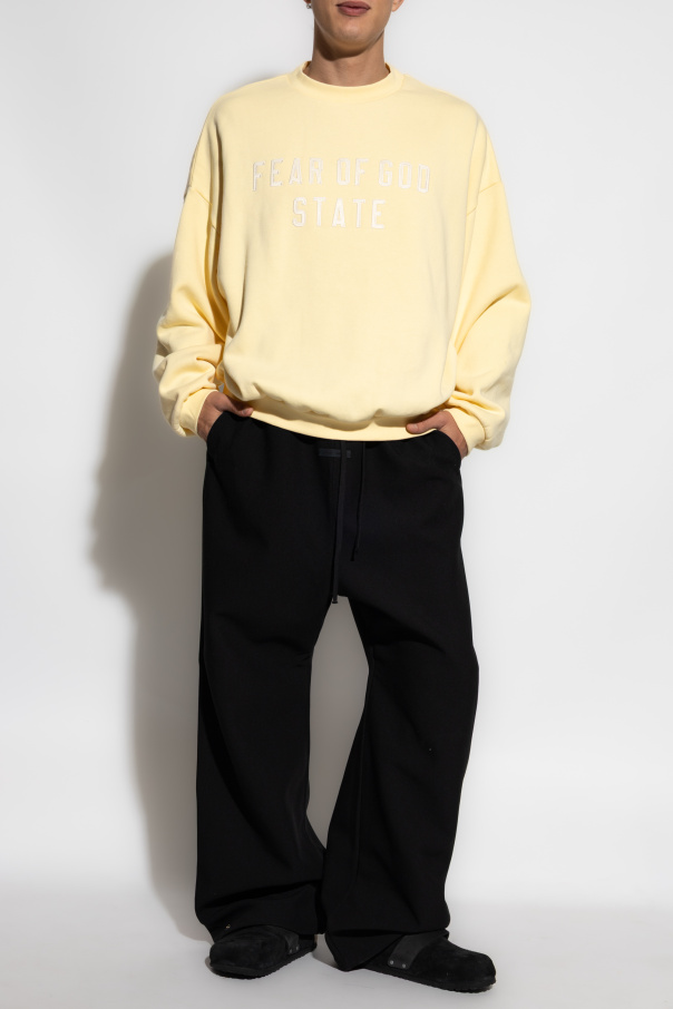 Fear Of God Essentials Bluza z wyszytym logo