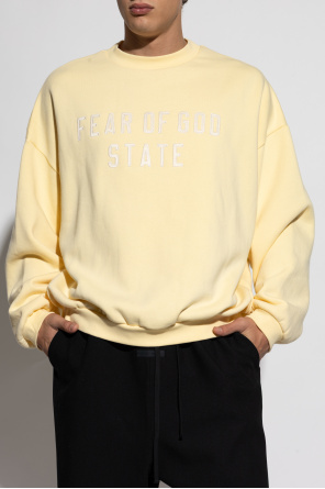 Fear Of God Essentials Bluza z wyszytym logo