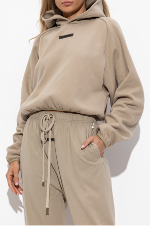 Fear Of God Essentials Sudadera corta con logo