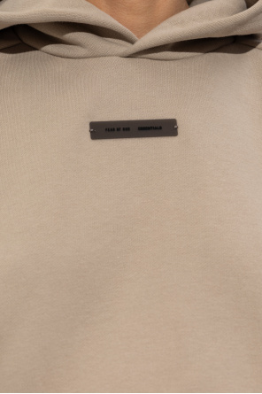 Fear Of God Essentials Sudadera corta con logo