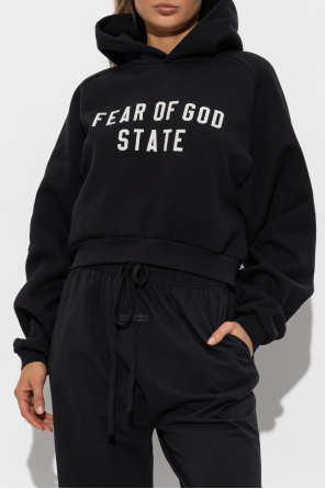 Fear Of God Essentials Sweatshirt mit aufgesticktem Logo