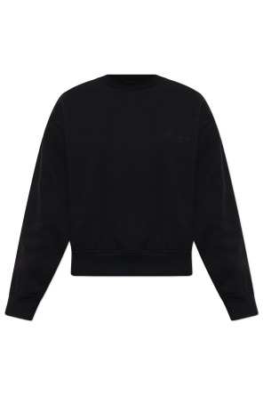 Sweatshirt with embroidered logo