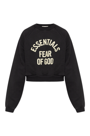 Sweatshirt with printed logo